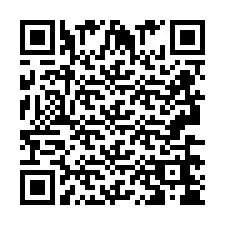 Código QR para número de telefone +2693664645