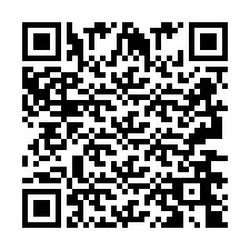 Codice QR per il numero di telefono +2693664878