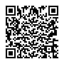 Código QR para número de telefone +2693666804