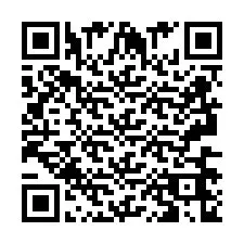 Codice QR per il numero di telefono +2693666820