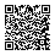 QR-koodi puhelinnumerolle +2693666923