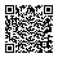 Código QR para número de teléfono +2693667000