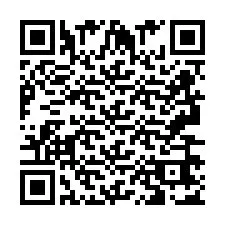 QR Code pour le numéro de téléphone +2693667009