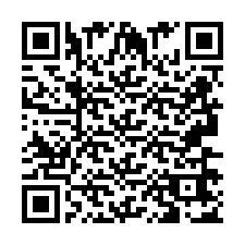 QR код за телефонен номер +2693667013