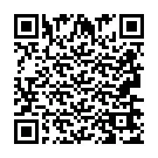 QR Code pour le numéro de téléphone +2693667017