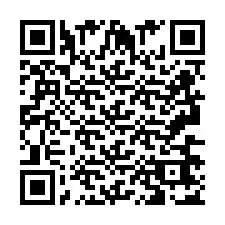 QR-code voor telefoonnummer +2693667021