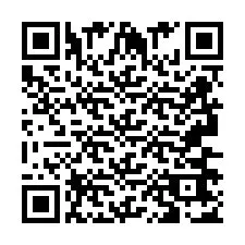 Código QR para número de teléfono +2693667033