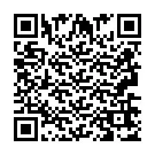 QR-koodi puhelinnumerolle +2693667055