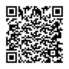 Código QR para número de telefone +2693667066