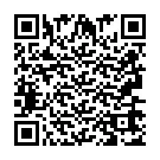 Código QR para número de teléfono +2693667083