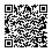 QR-koodi puhelinnumerolle +2693667094