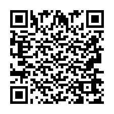 Codice QR per il numero di telefono +2693667097