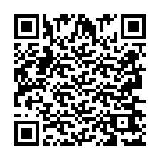 QR Code pour le numéro de téléphone +2693667136