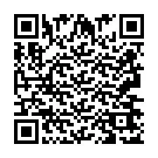 QR код за телефонен номер +2693667139