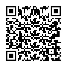 QR-code voor telefoonnummer +2693667148