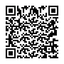 Codice QR per il numero di telefono +2693667150