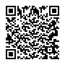 Código QR para número de telefone +2693667165