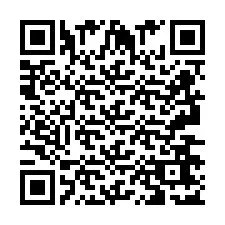 Codice QR per il numero di telefono +2693667178