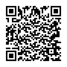 Código QR para número de teléfono +2693667179