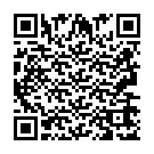 QR-koodi puhelinnumerolle +2693667189