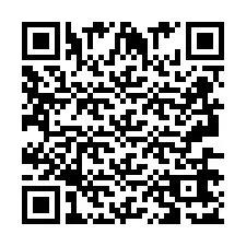 Código QR para número de telefone +2693667190