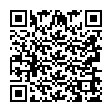 Código QR para número de telefone +2693667206