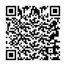 Codice QR per il numero di telefono +2693667283