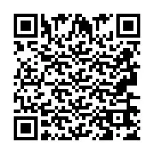 Código QR para número de teléfono +2693667407