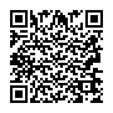 QR-код для номера телефона +2693667425