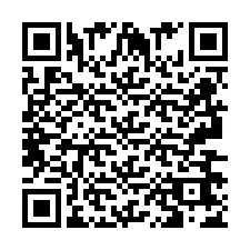 Código QR para número de teléfono +2693667428