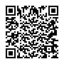 Codice QR per il numero di telefono +2693667429