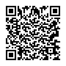 QR Code pour le numéro de téléphone +2693667435