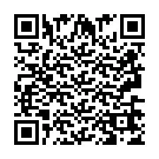 QR-код для номера телефона +2693667440