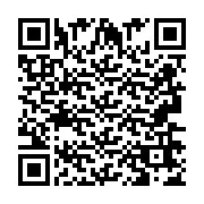 QR код за телефонен номер +2693667457