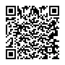 QR Code pour le numéro de téléphone +2693667463