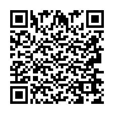 Código QR para número de telefone +2693667466