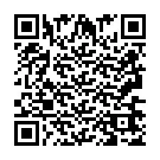 Código QR para número de telefone +2693667521