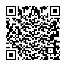 Código QR para número de telefone +2693667527