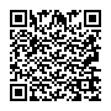 Codice QR per il numero di telefono +2693667549