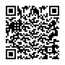 Código QR para número de telefone +2693667585