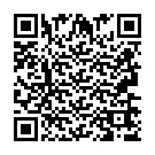 QR-koodi puhelinnumerolle +2693667613