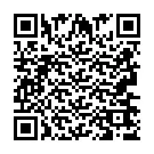 Código QR para número de telefone +2693667637