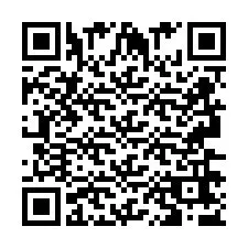 Código QR para número de telefone +2693667656