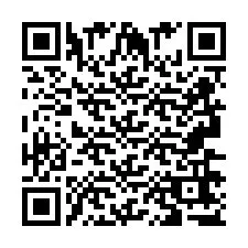 QR-koodi puhelinnumerolle +2693667757