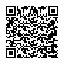 QR-koodi puhelinnumerolle +2693667787