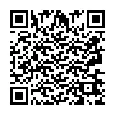 Código QR para número de telefone +2693667820