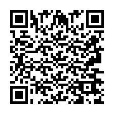 QR-koodi puhelinnumerolle +2693667838