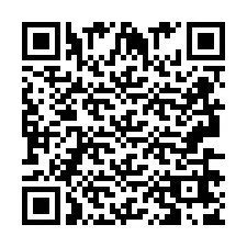 Código QR para número de telefone +2693667845