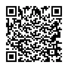 Código QR para número de telefone +2693667857