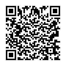 Codice QR per il numero di telefono +2693667865